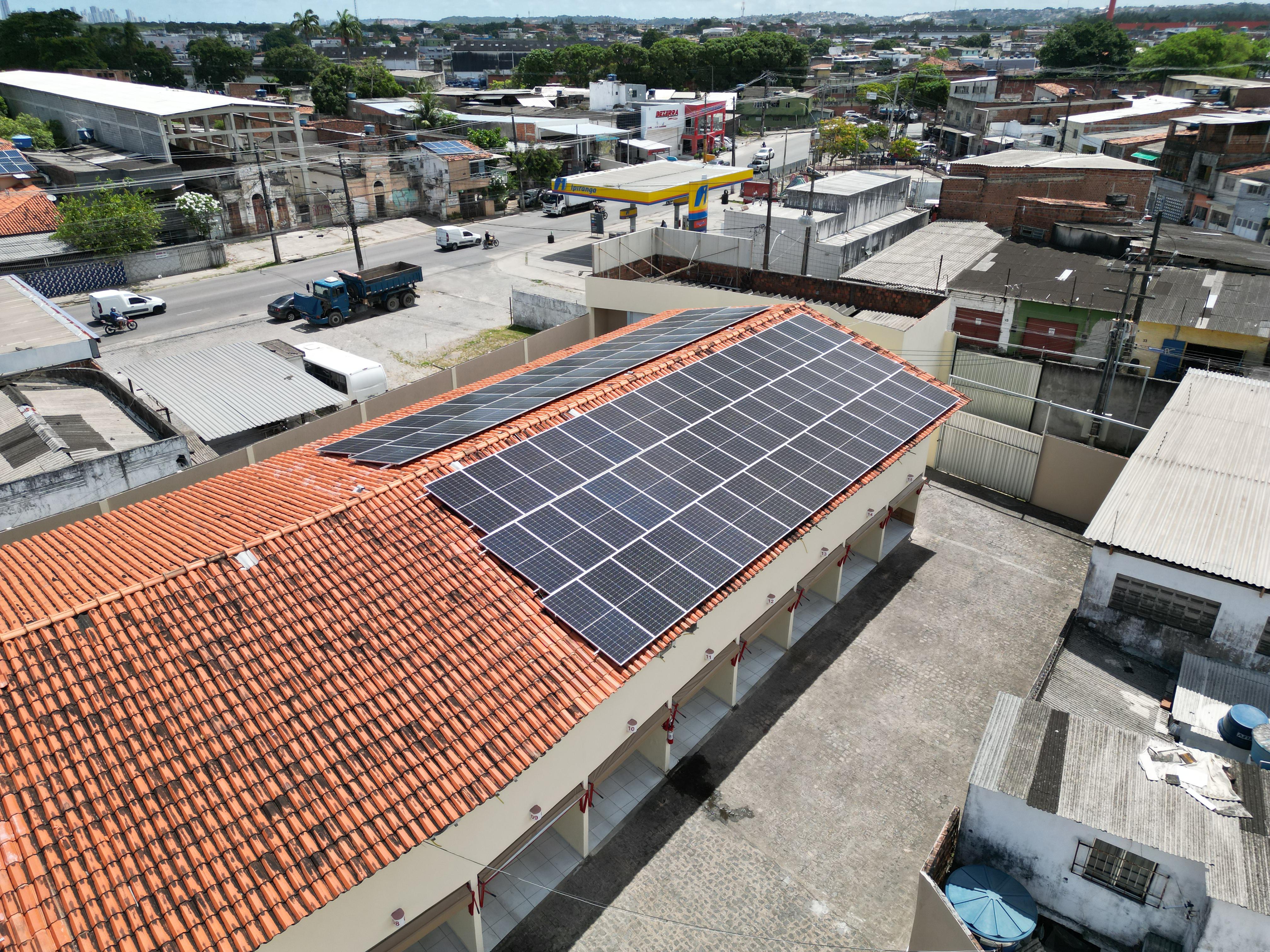 Usina solar 75kWp - vista 2