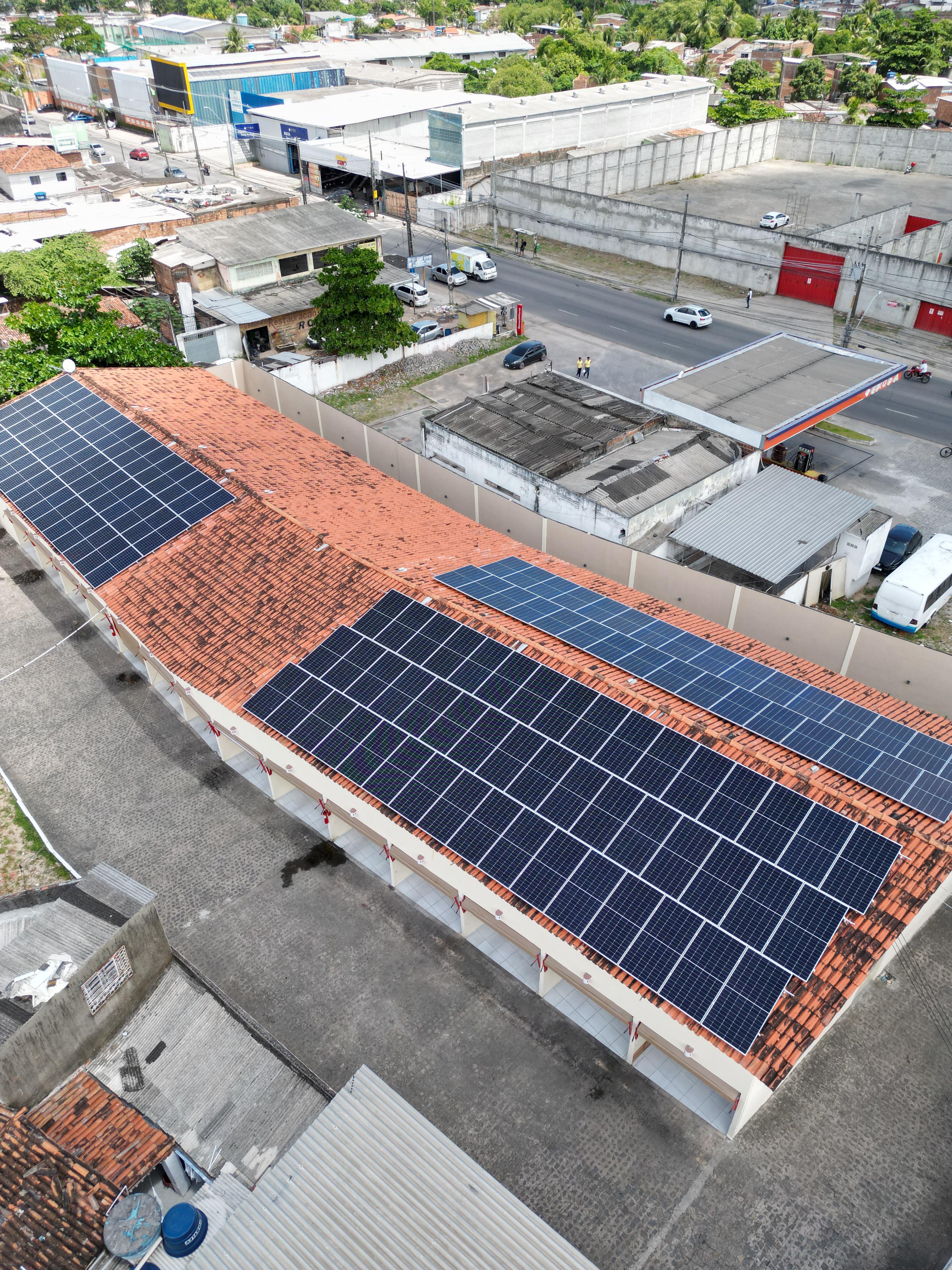 Usina solar 75kWp - vista 3